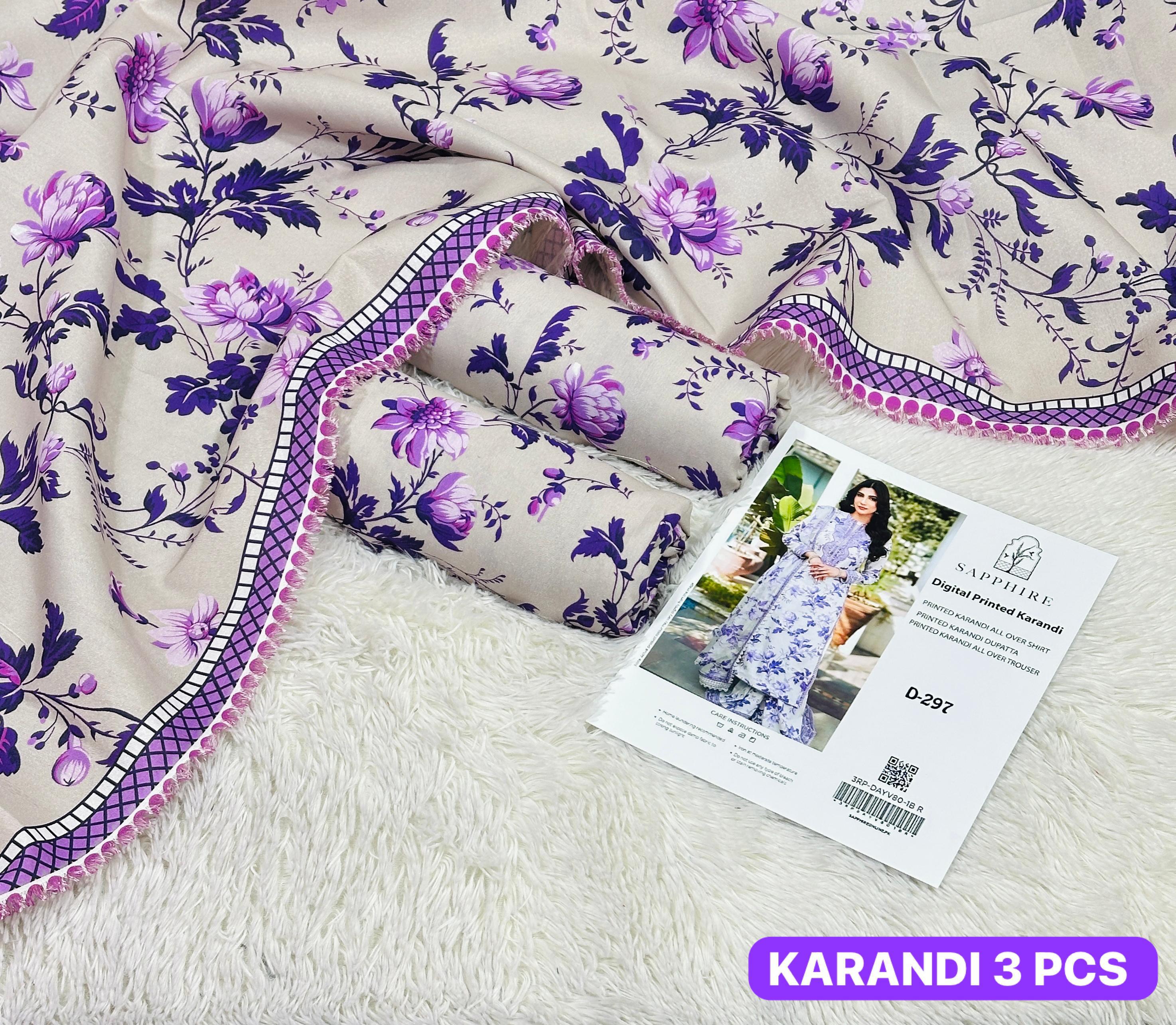 KARANDI DIGITAL PRINT 3 PCS