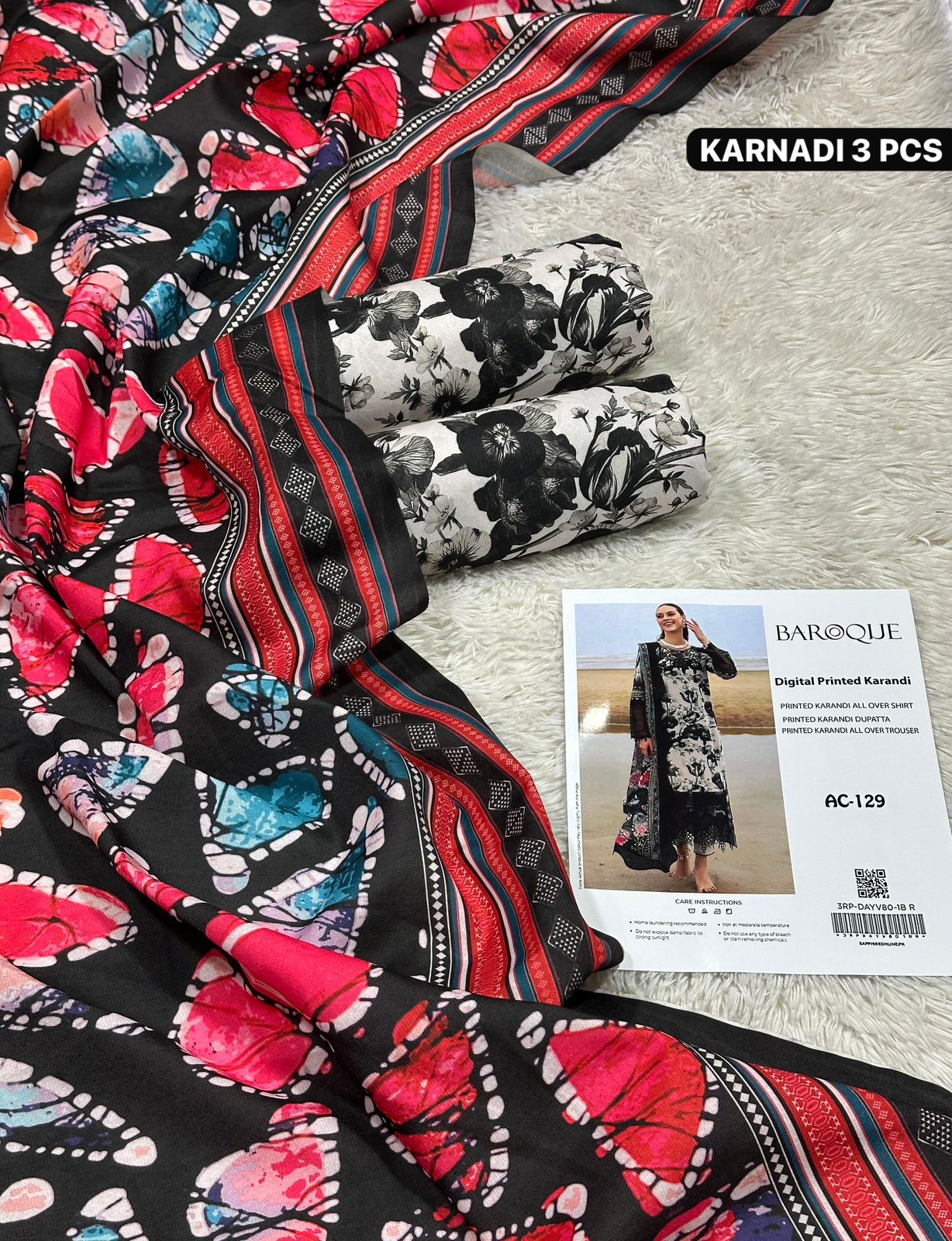 KARANDI DIGITAL PRINT 3 PCS