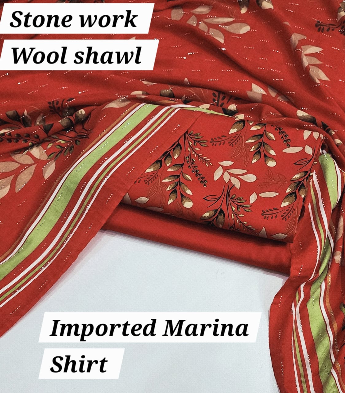 Marina 3 Pc with Wool shawl