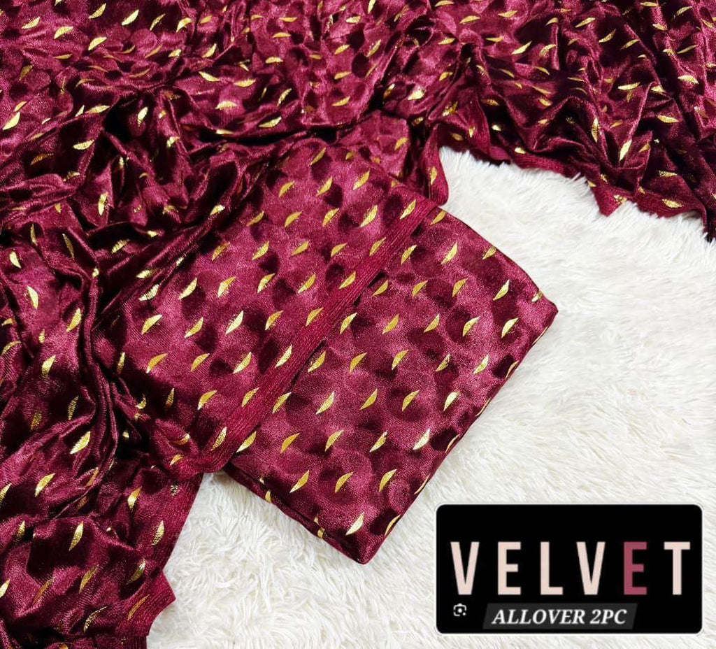 Fancy Velvet 2 Pc