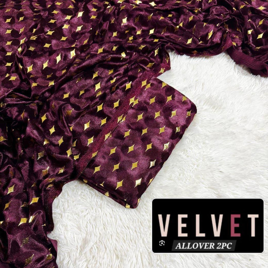 Fancy Velvet 2 Pc
