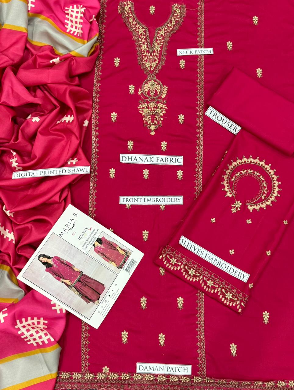 CROSS STITCH EMBROIDERED 3 PC