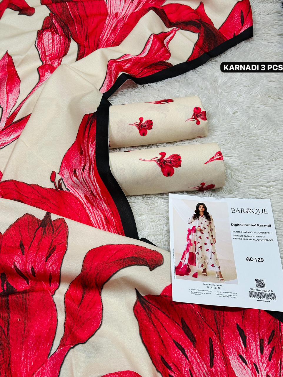 KARANDI DIGITAL PRINT 3 PCS