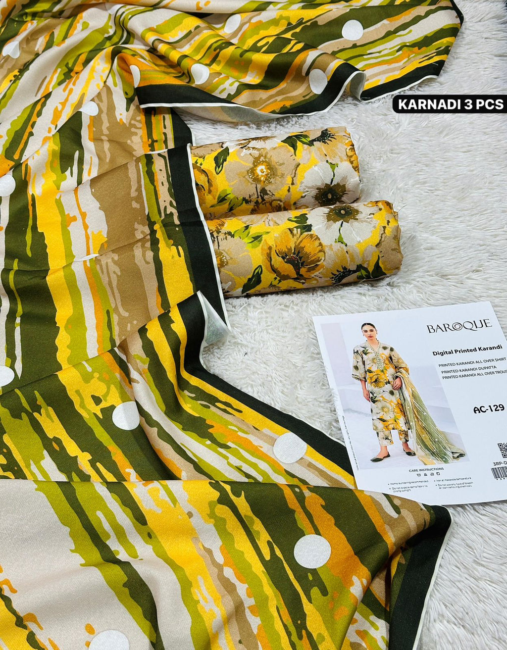 KARANDI DIGITAL PRINT 3 PCS