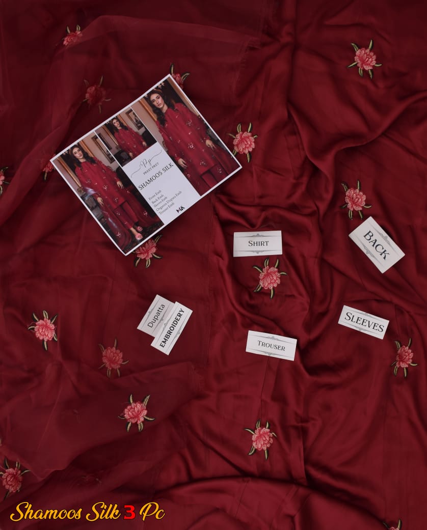 Premium Shamoz Silk 3PC