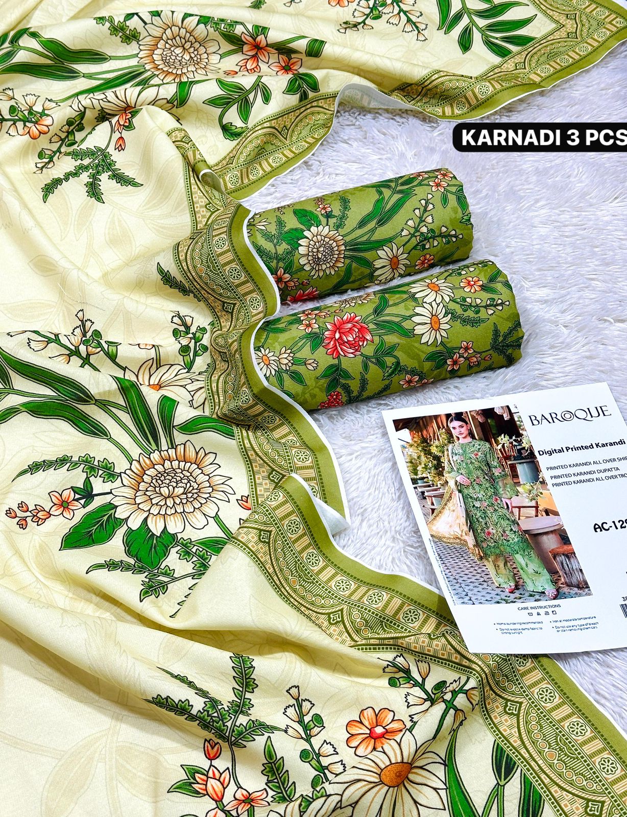 KARANDI DIGITAL PRINT 3 PCS