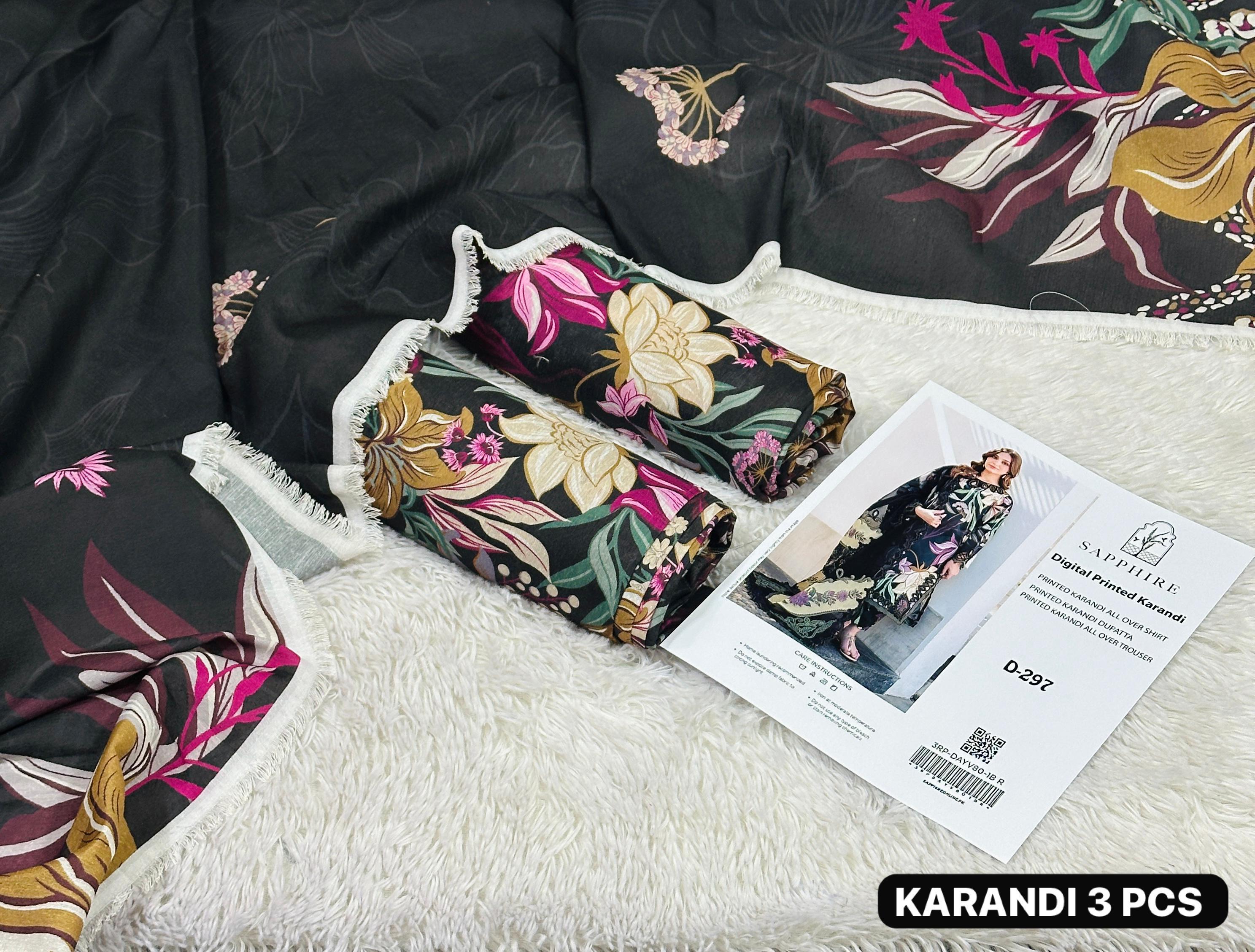 KARANDI DIGITAL PRINT 3 PCS