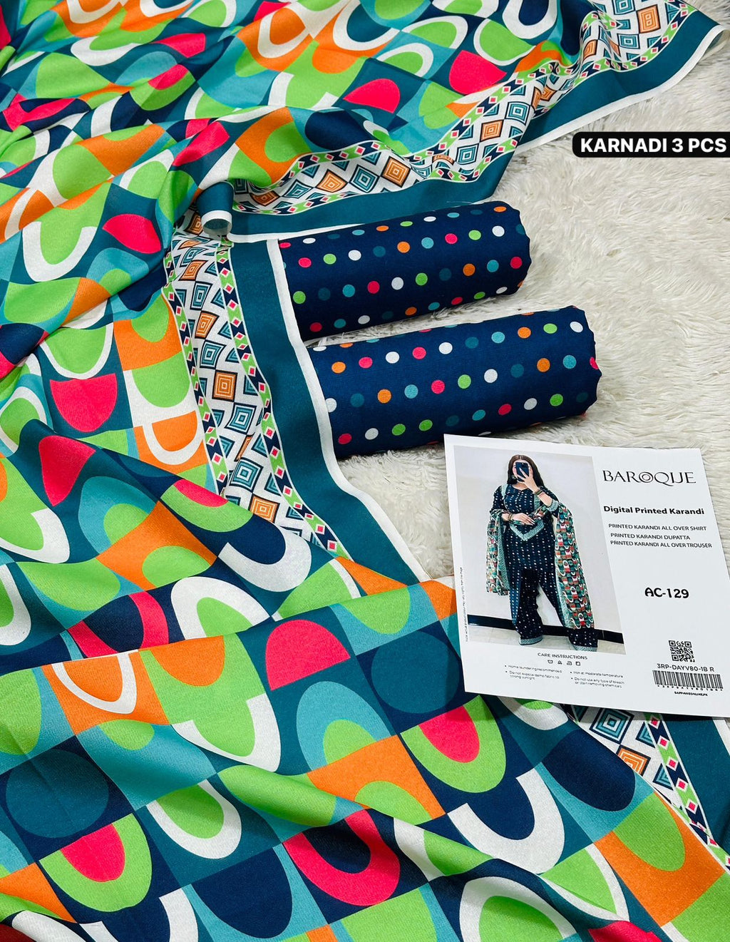 KARANDI DIGITAL PRINT 3 PCS