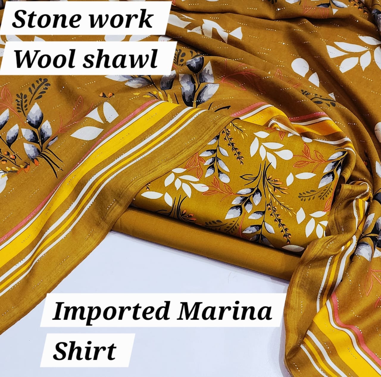 Marina 3 Pc with Wool shawl