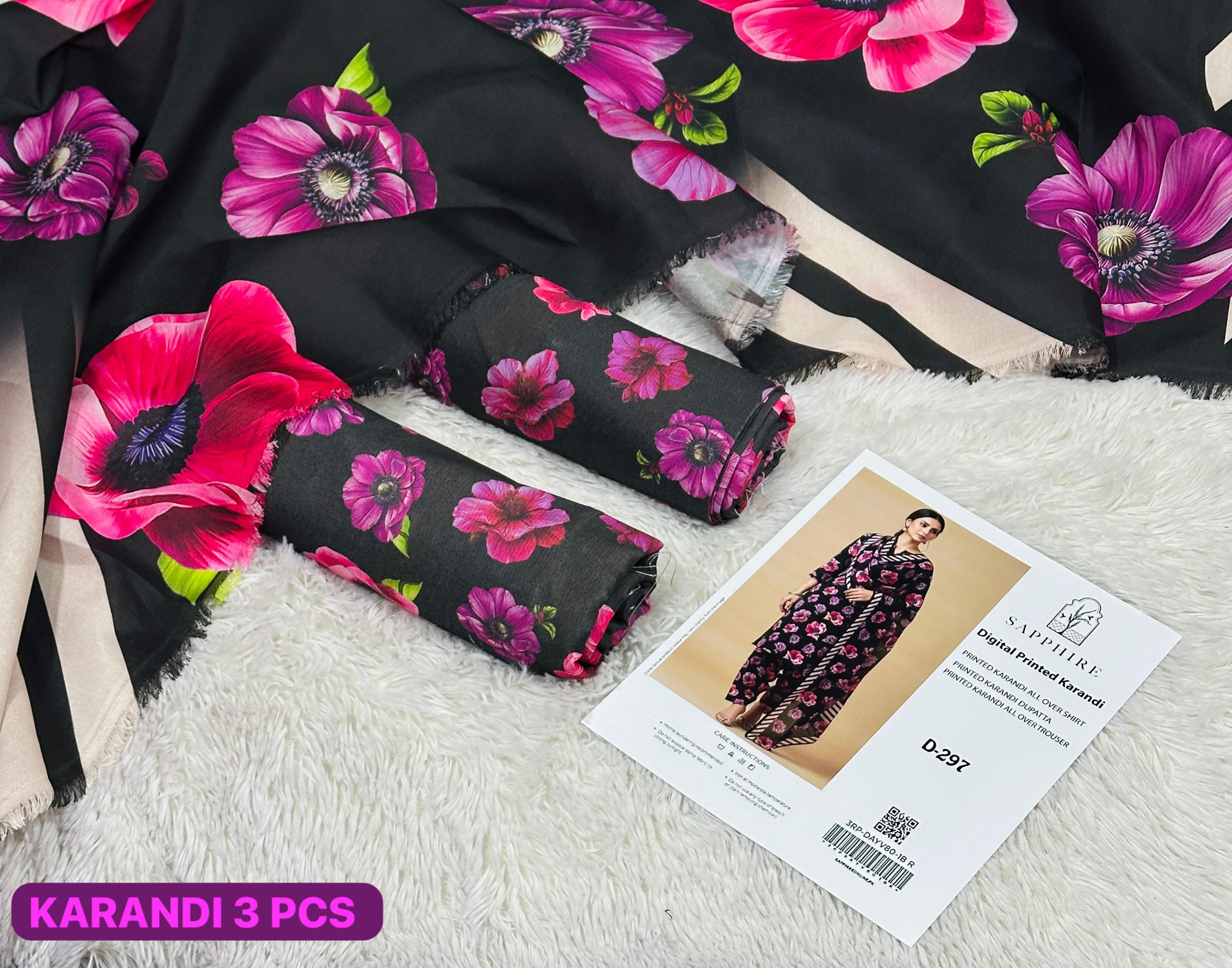 KARANDI DIGITAL PRINT 3 PCS